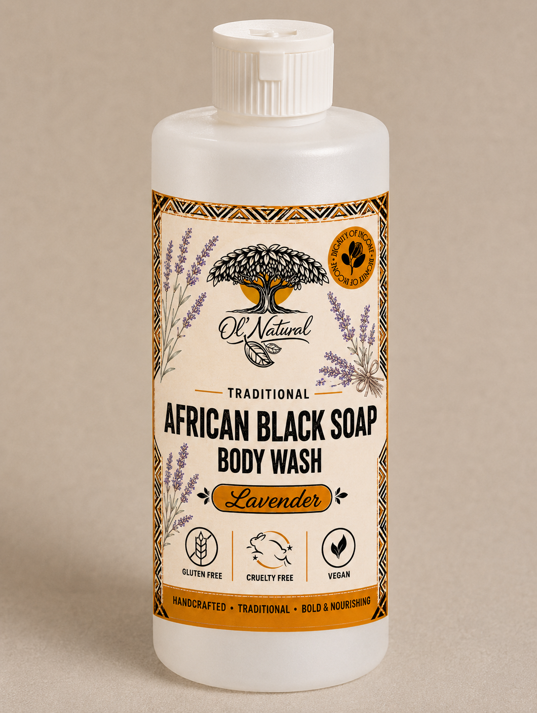 Ol’ Natural African Black Body Wash